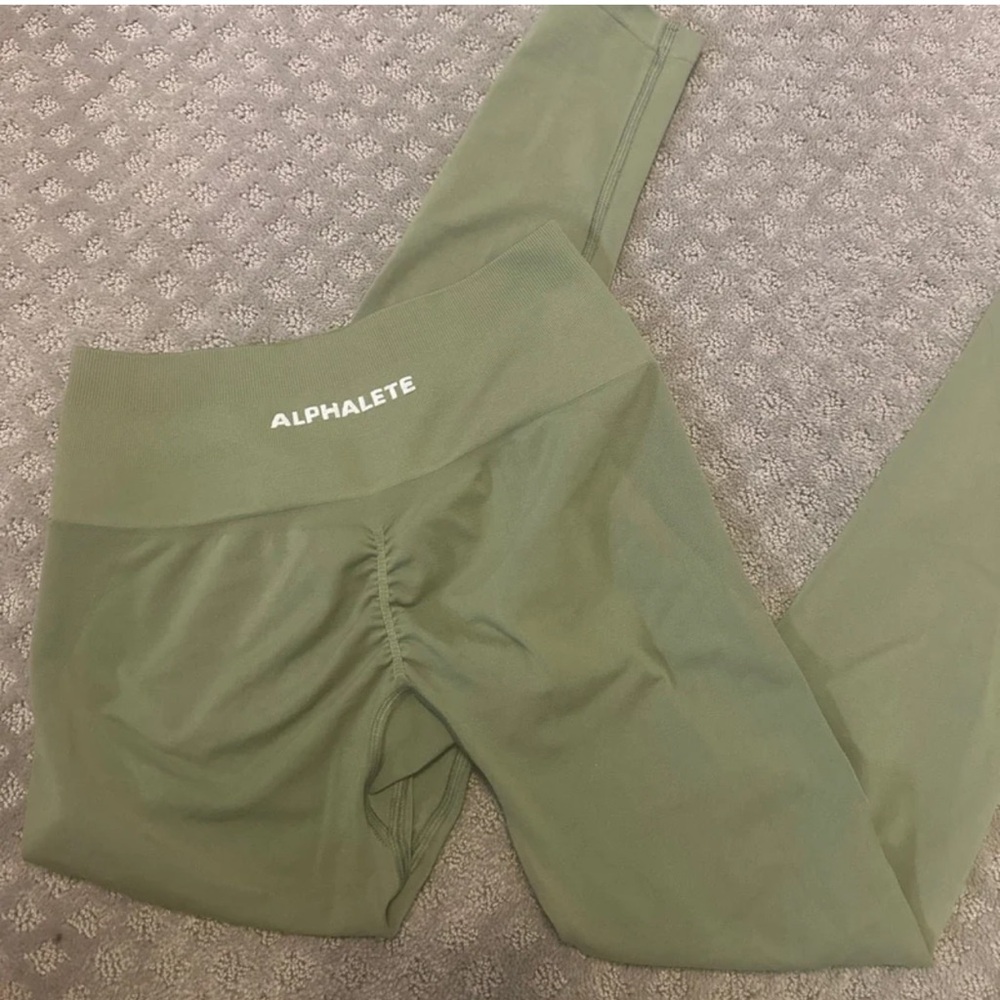 Alphalete Amplify Legging Dusty Green Medium